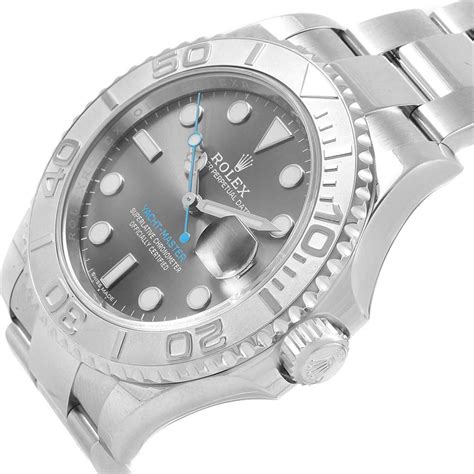 rolex yacht-master rhodium blue